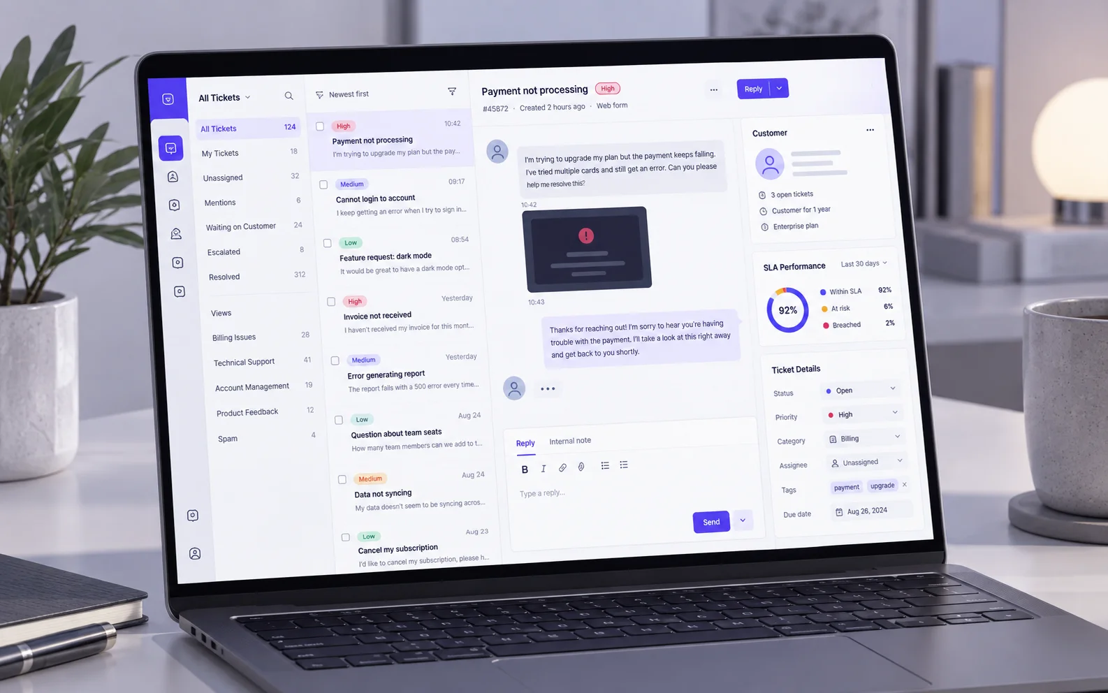 Ticketing System — ilustrasi konsep produk